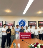 联合会监事长周四洋率团走访越南中国商会湖南企业联合会